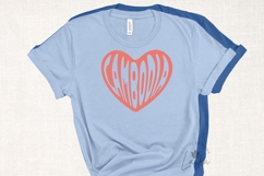 Cambodia Heart SVG Cut File Product Image 1