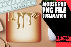 ENCHANTED MOUSE PAD FUN SUBLIMATION, Christmas Product Image 1
