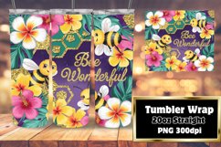 CUSTOM 20oz Tumbler PNG Artwork , Bee Product Image 1
