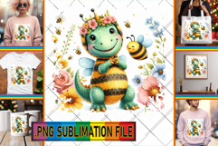 RADIANT TSHIRT Designs Sublimation, Dino Product Image 1