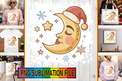 LUMINOUS TOTE BAG Designs PNG, Cute Christmas Product Image 1