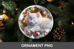 3D christmas ornament - kitten Product Image 1