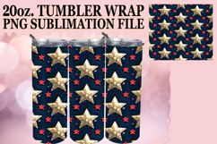 Happy Smiles 20oz tumbler wrap, Christmas Product Image 1