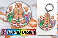 PNG Christmas Round Design for Sublimation Product Image 1