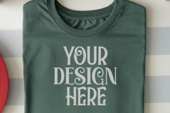 Moss Comfort Colors 1717 Christmas Mockup, CC 1717 Product Image 1