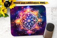 Mandala sublimation design,Mandala Mouse Pad sublimation Product Image 1