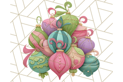 Christmas Clipart, Crafter’s Christmas Paper and Fabric Art Product Image 3