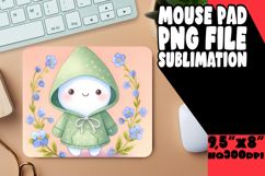 Radiant Desk Pad Ideas for Gifts, Cute Ghost Product Image 1