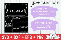 First Day of School, Last Day of School|svg Product Image 2