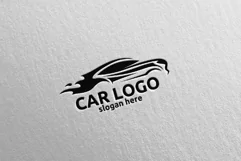 Auto Car Logo for Sport Cars, Rent, wash or Mechanic Product Image 5