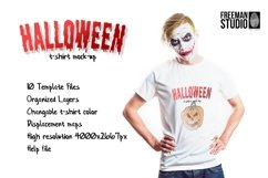 Halloween T-Shirt Mock-Up Product Image 1