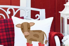 Spring baby cow | Farm cow SVG Product Image 2