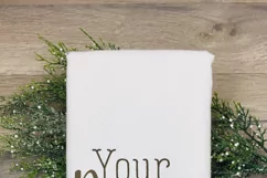 Flour sack tea towel Craft mock up |High Resolution JPEG Product Image 2