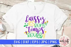 Laissez les bons temps - Mardi Gras SVG EPS DXF PNG Product Image 1