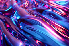 Vivid Holographic Background Wallpaper Product Image 1