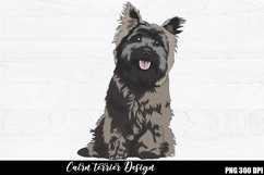 Cairn terrier Sublimation, Cairn terrier PNG design Product Image 1