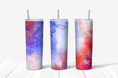 American Flag tumbler,20 oz skinny tumbler sublimation Product Image 3