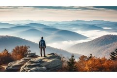 hiker blue ridge fall Product Image 1