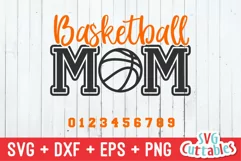 Basketball SVG | Basketball Mom SVG | Shirt Design Product Image 2