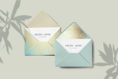 Phone Case, Blue Gold Watercolor Backgrounds Product Image 3