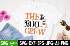 The Boo Crew SVG Cut File, The Boo Crew Sublimation PNG Product Image 1