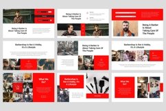 Barton - Barbershop PowerPoint Template Product Image 4
