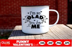 Valentine's Funny Quotes SVG Bundle Product Image 3