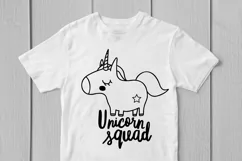 Unicorn Squad - Birthday SVG EPS DXF PNG Cutting Files Product Image 2