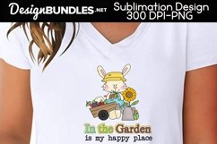In The Garden Sublimation Design Product Image 1