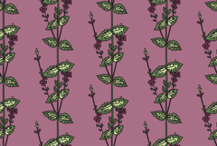 Botanical floral seamless pattern with wildflowers vector Product Image 1