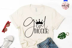 Goal digger - Women Empowerment EPS SVG DXF PNG Product Image 2