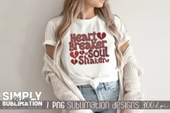 Heart Breaker Soul Shaker Sublimation Design| Png Product Image 2