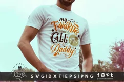 My Favorite People Call Me Daddy SVG | Father's Day SVG Product Image 2