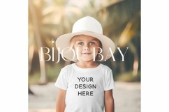 Boys T-Shirt Mockup Bundle - 6 Summer JPG Mock Up Images Product Image 5