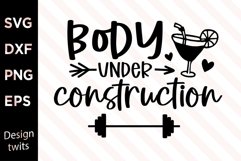 Body Under Construction SVG Product Image 1