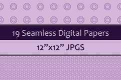 Shades of Purple Seamless Digital Papers/Backgrounds Product Image 4