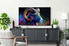 Samsung Frame TV Art, Zodiac Sign Aries Set of 4 Product Image 3