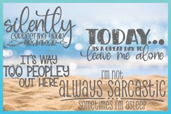 Sarcastic Funny Tshirt Quote SVG Bundle Product Image 5