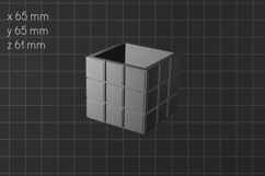 Desk organizer STL file, Decorative planter pot 3D print Product Image 3