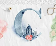 Alphabet Watercolor Clipart - Free Design of The Week Product Image 5