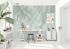 Wall mockup - Wallpaper mockup - Home office - Workspace Product Image 4