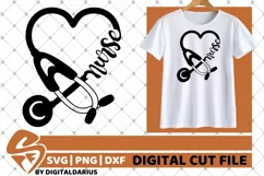 Nurse Stethoscope svg, Doctor svg, Healthcare svg, Medical Product Image 2