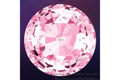 100 Round Diamond Clip Arts Product Image 4