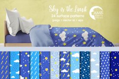 Sky is the Limit Surface Patterns, Weather Papers, AMB-342 Product Image 1