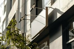 Sign Board Mockup on Building Wall Product Image 2