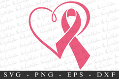 PInk Ribbon PNG | Breast Cancer Awareness Png Product Image 1