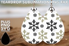 Glamorous Teardrop Earrings Design, Christmas Product Image 1