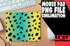 Exotic Leopard Print Mouse Pad Gradient PNG Product Image 1