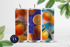 Glitter Orange Pattern | Sparkly Citrus Texture Product Image 2