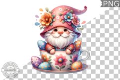 Easter Gnome Sublimation - Clipart PNG Design Product Image 1